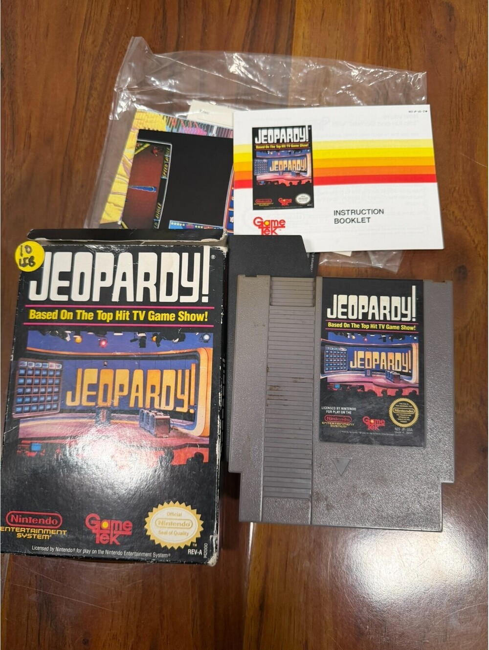 Nintendo NES Jeopardy Game CIB Complete  (Nintendo Entertainment System, 1998)
